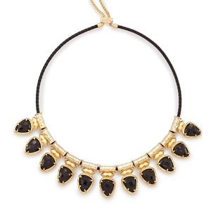 Kendra Scott Willow Choker Necklace- Black Granite